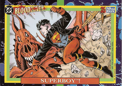 Bloodlines Superboy Card